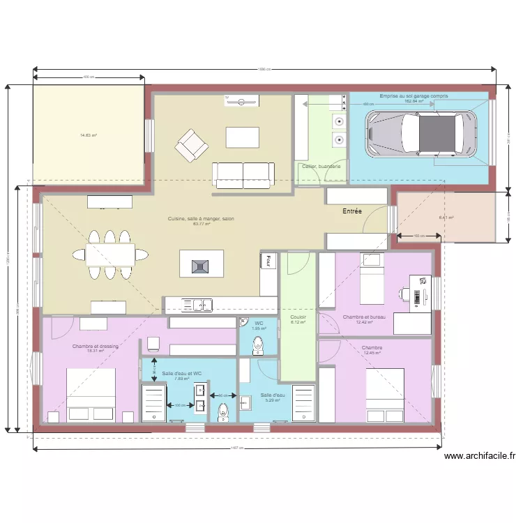 Maison 06 v2. Plan de 