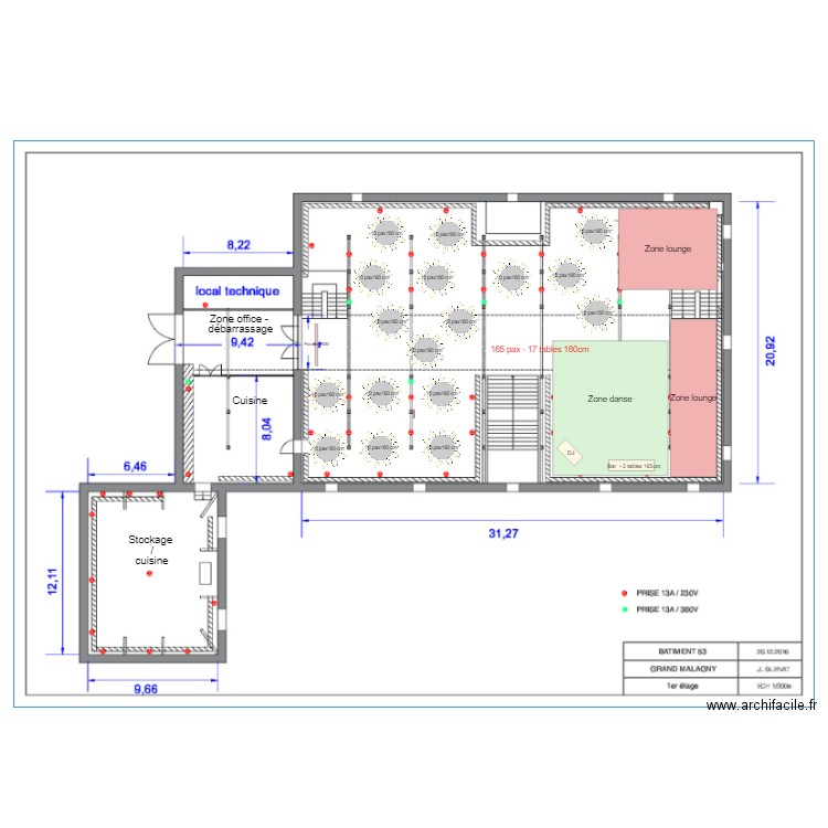 Domaine Malagny - Grisson et Jaffrey. Plan de 0 pièce et 0 m2