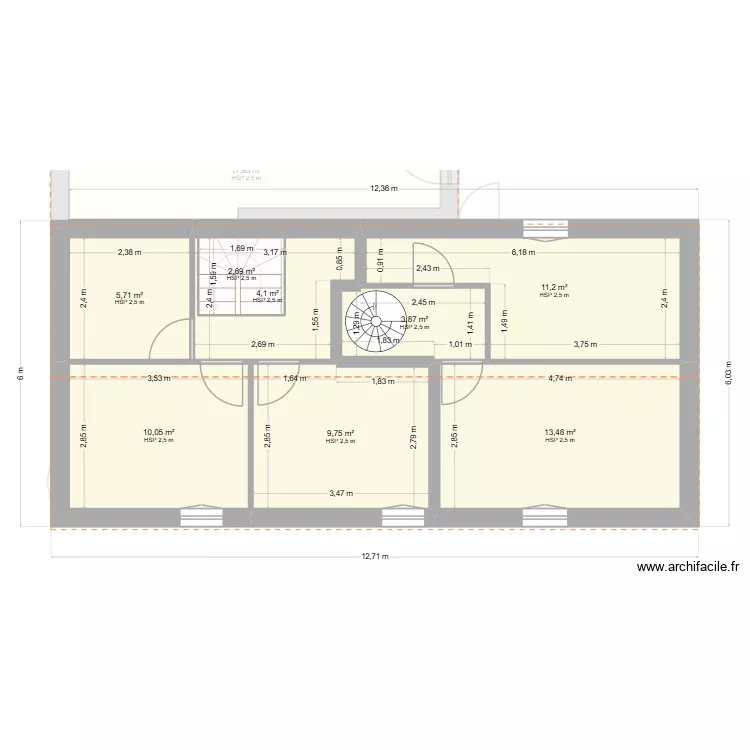 maison besne bonne cotes entier. Plan de 12  et 138 m²
