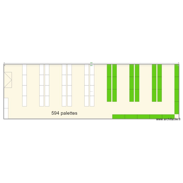 Heuliez V2. Plan de 1 pièce et 631 m2