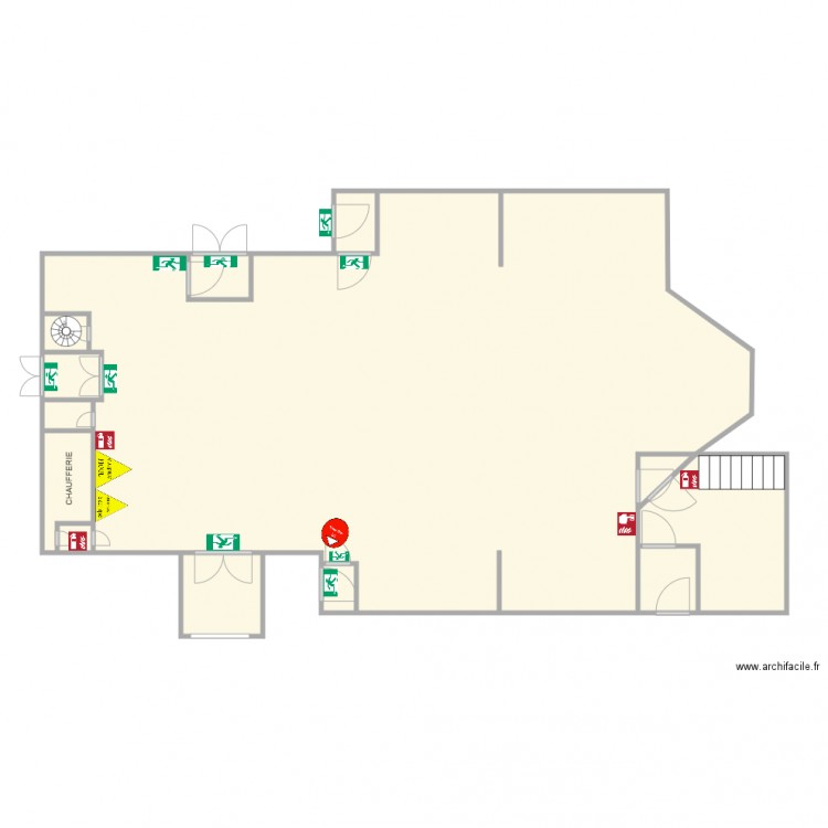 église. Plan de 0 pièce et 0 m2