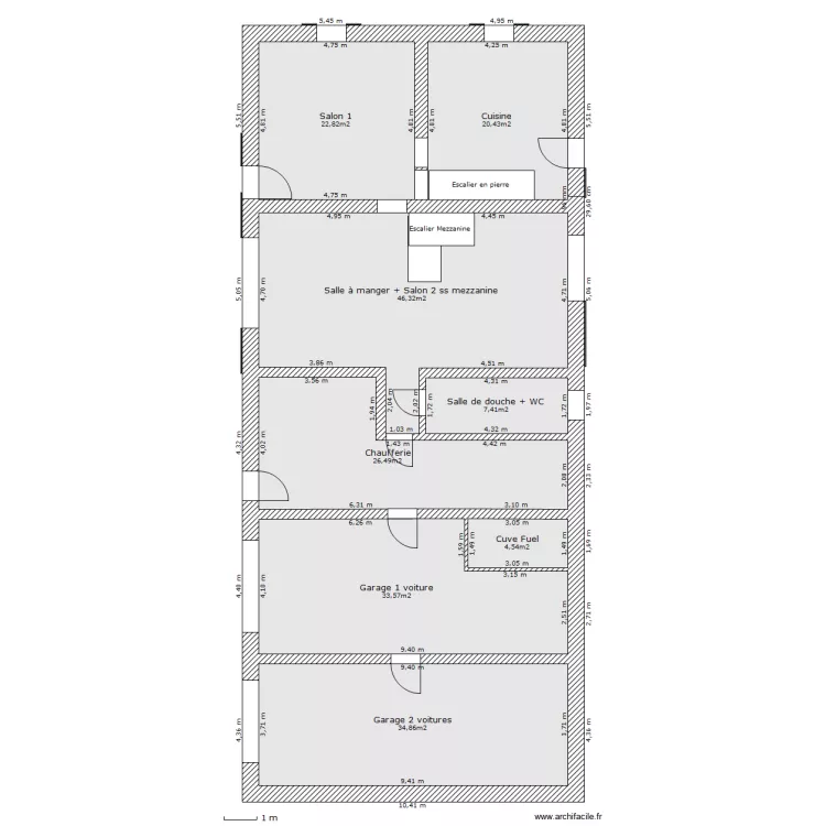 Maison Personnelle - RdC. Plan de Maison Personnelle - RdC. Plan de