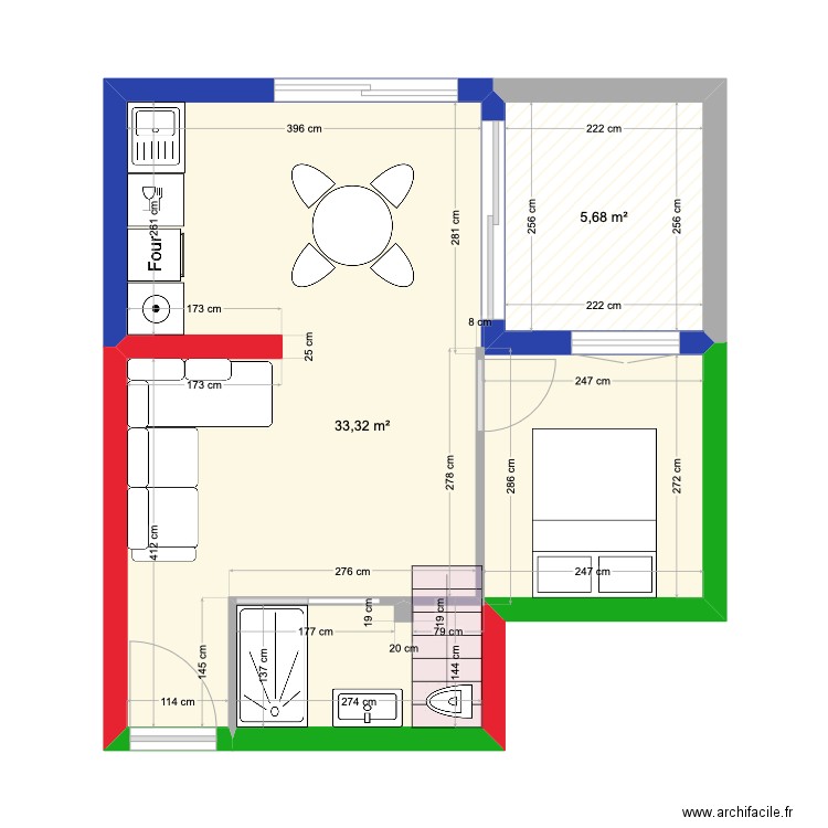 ENTRECASTEAUX  T2. Plan de 0 pièce et 0 m2