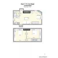 Appt 7 T3 1er etage (chemin&eacute;e)