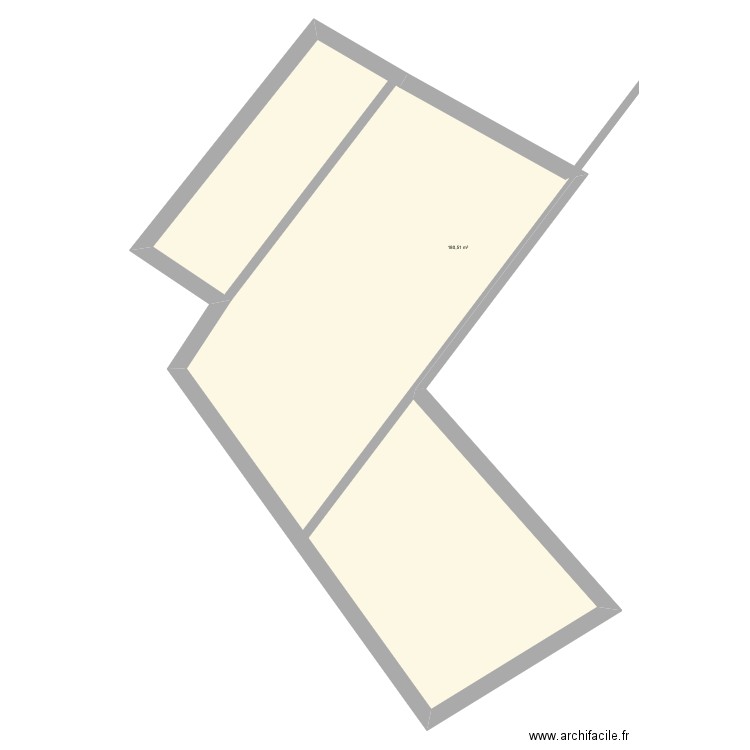 MS EGLENY -2. Plan de 1 pièce et 181 m2