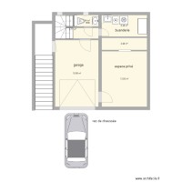 plan maison Patrimonio rez de chaussée