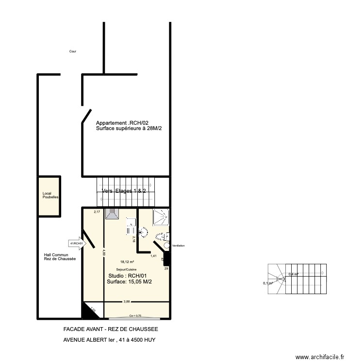 WU1. Plan de 0 pièce et 0 m2