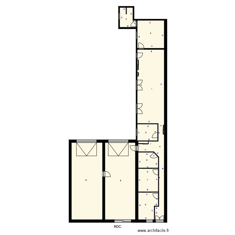 195168 DUMANOIT. Plan de 0 pièce et 0 m2