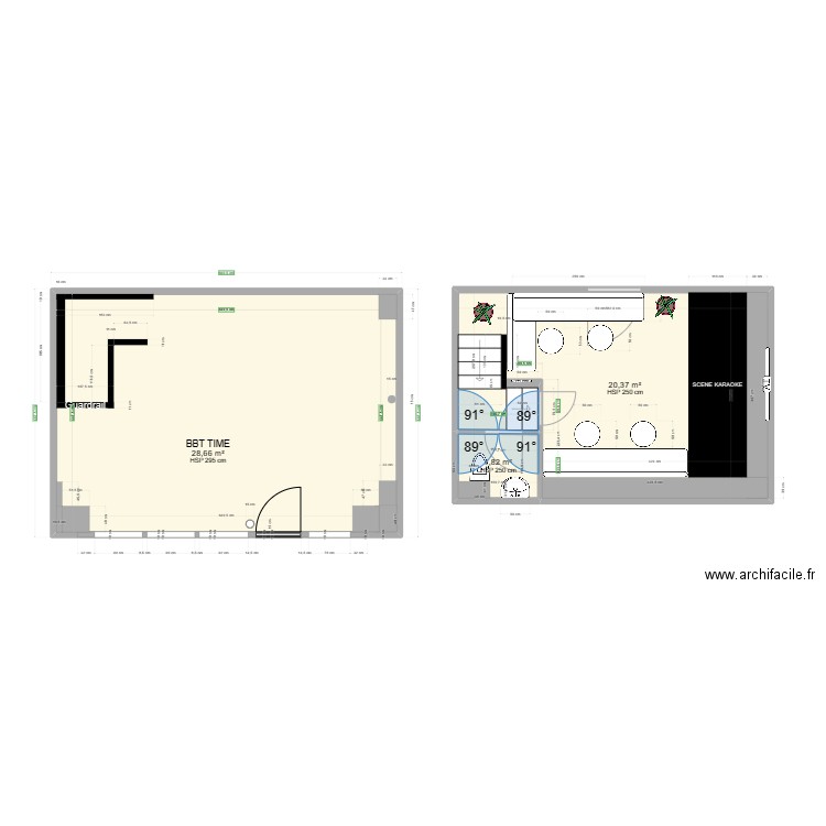 BBT TIME (Size) x2. Plan de 0 pièce et 0 m2