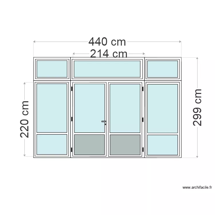 porte entrée immeuble . Plan de porte entrée immeuble . Plan de