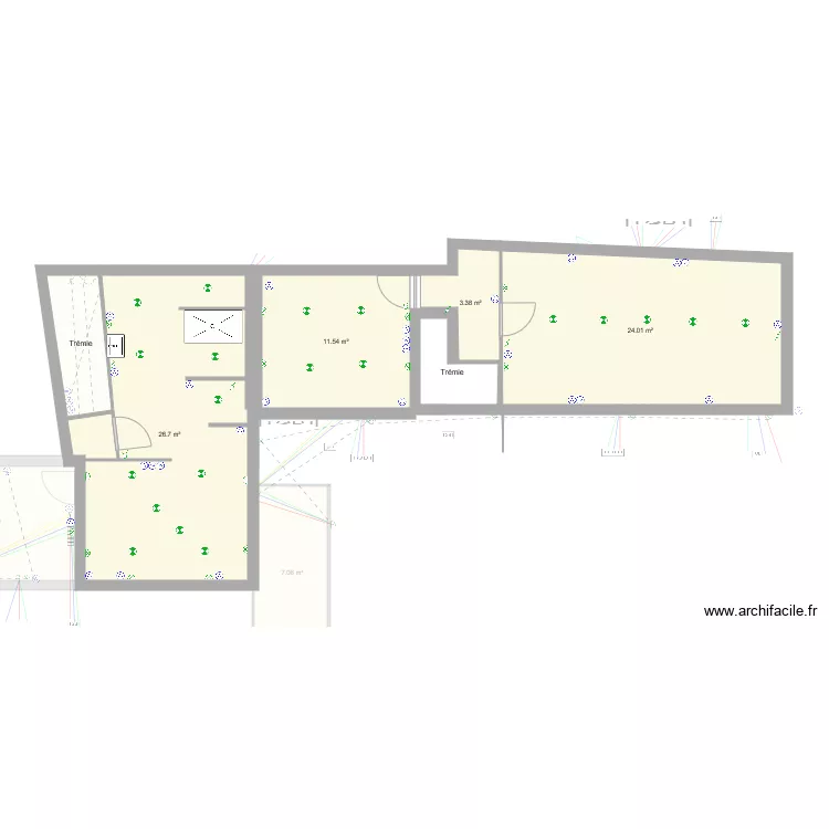 Chetigne Reste &agrave; faire. Plan de 