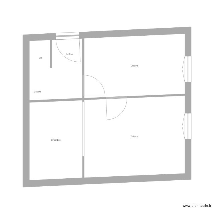 lievre. Plan de 0 pièce et 0 m2