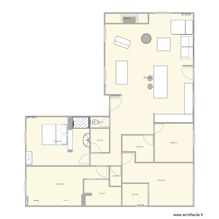 Villa Sautuges Salon 1. Plan de Villa Sautuges Salon 1. Plan de