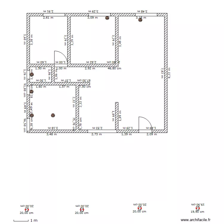 AVERA essai. Plan de 