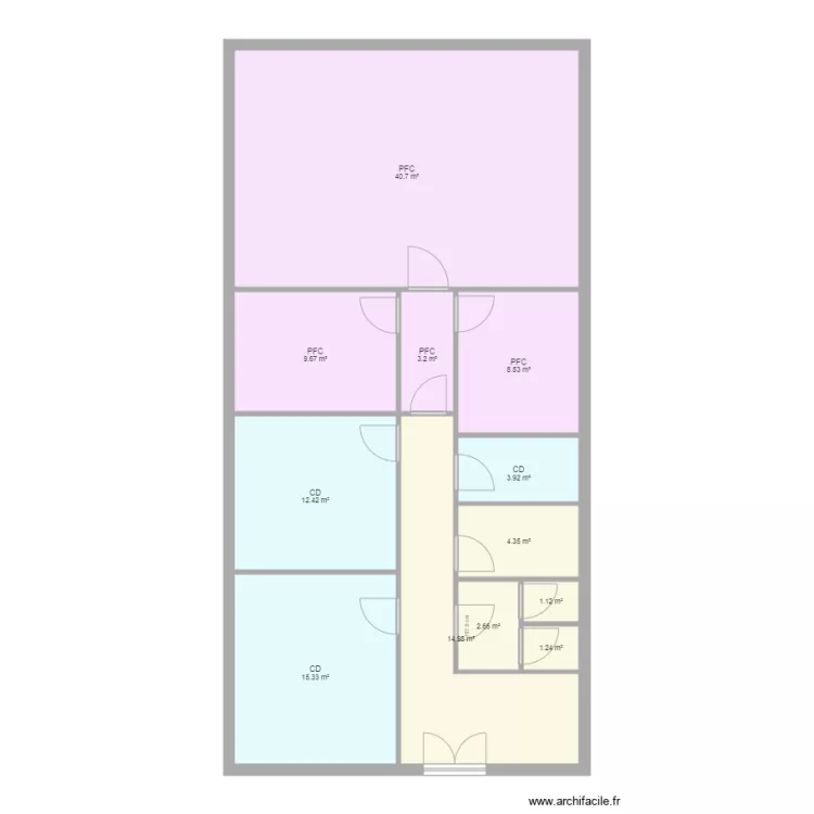 LOCAL PRO 5. Plan de 