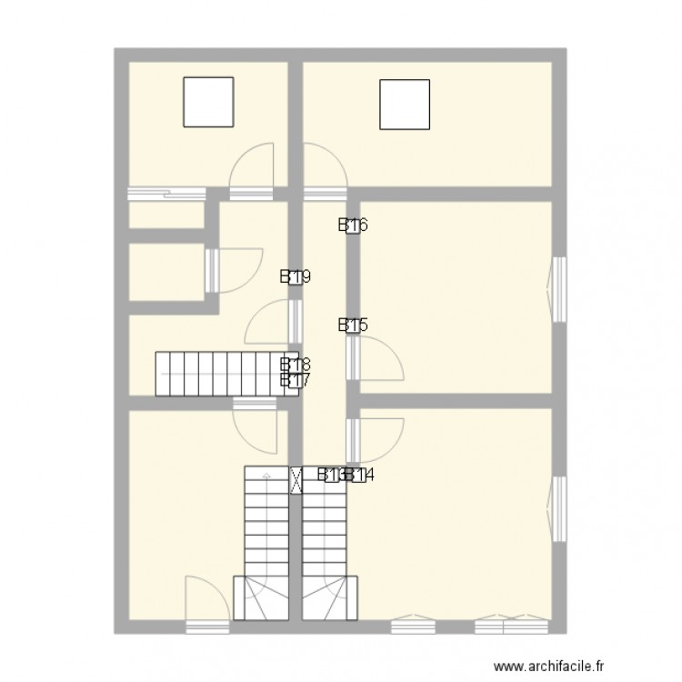 schneider sylvain 1er Etage. Plan de 0 pièce et 0 m2