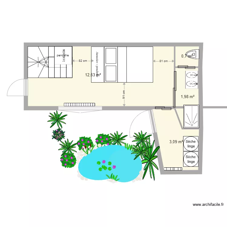 DUPLEX RDC 2021. Plan de 