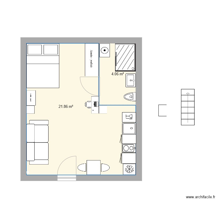 estudio3. Plan de 0 pièce et 0 m2