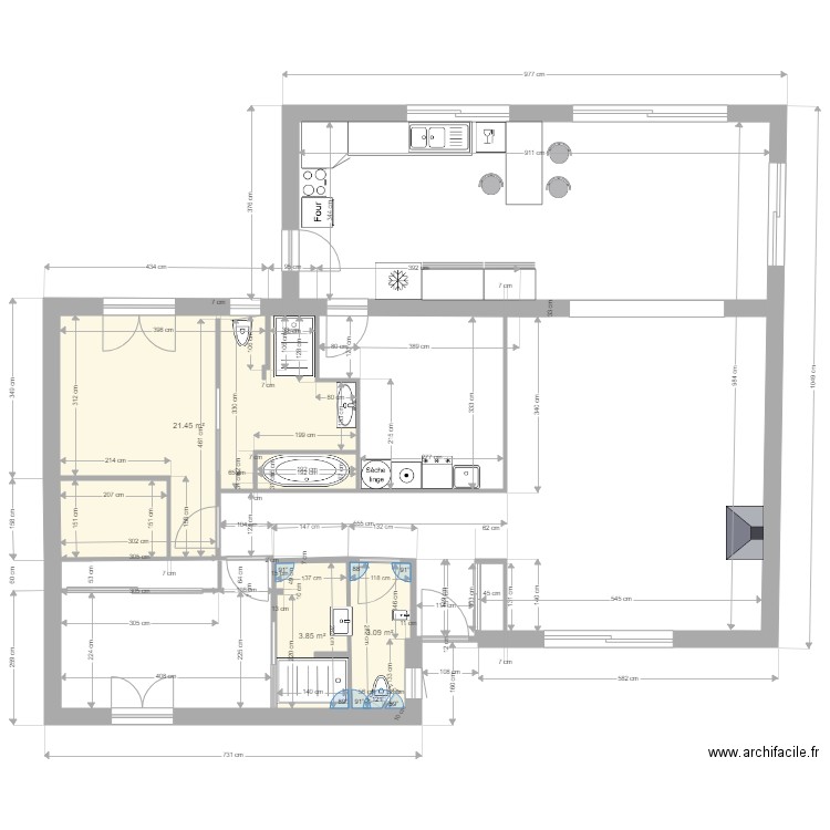 chenes dernier 3. Plan de 0 pièce et 0 m2