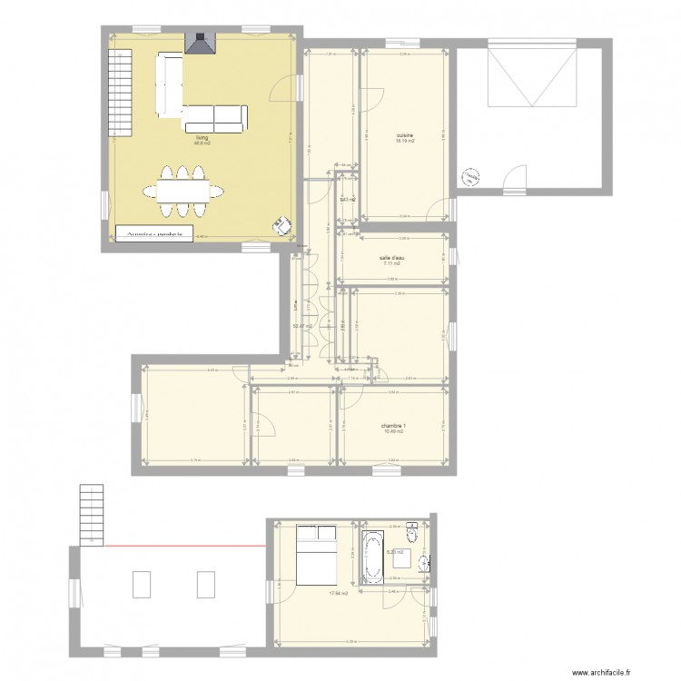 fourmagnac. Plan de 0 pièce et 0 m2