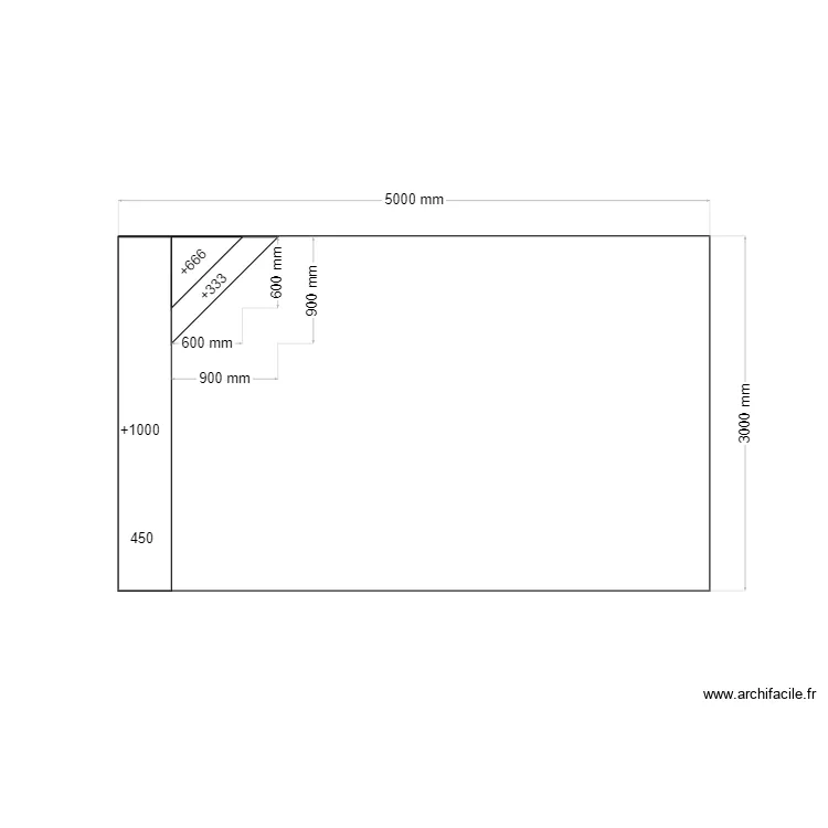 LOT. Plan de 