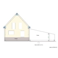 Plan de masse terrasse
