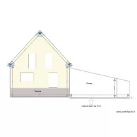 Plan de masse terrasse