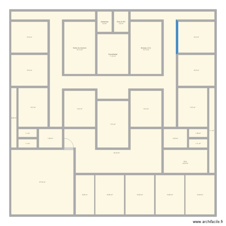 Wissam Office Extended V5 agrandissement leger. Plan de 0 pièce et 0 m2