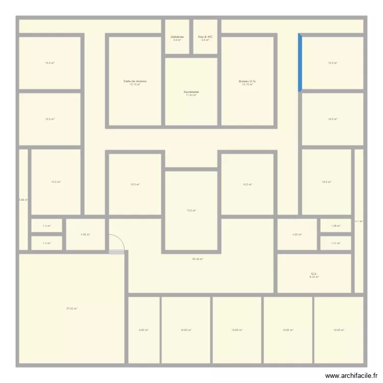 Wissam Office Extended V5 agrandissement leger. Plan de 0 pièce et 0 m2
