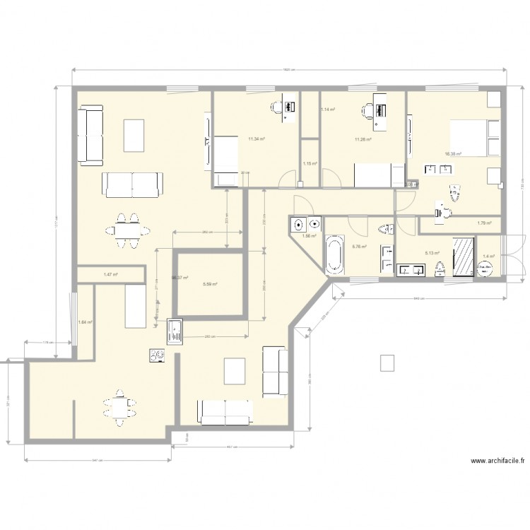 otura v1. Plan de 0 pièce et 0 m2