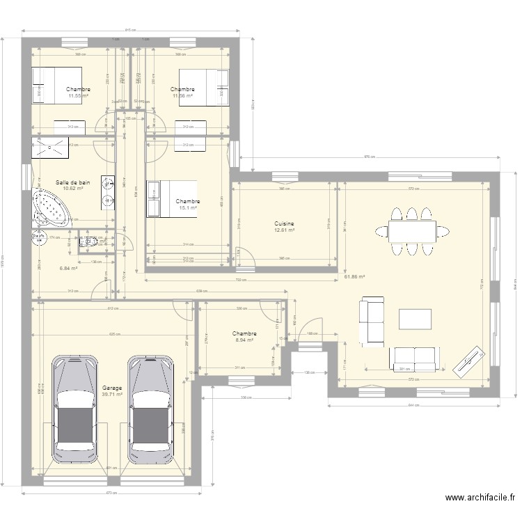 DOUDY 3. Plan de 0 pièce et 0 m2