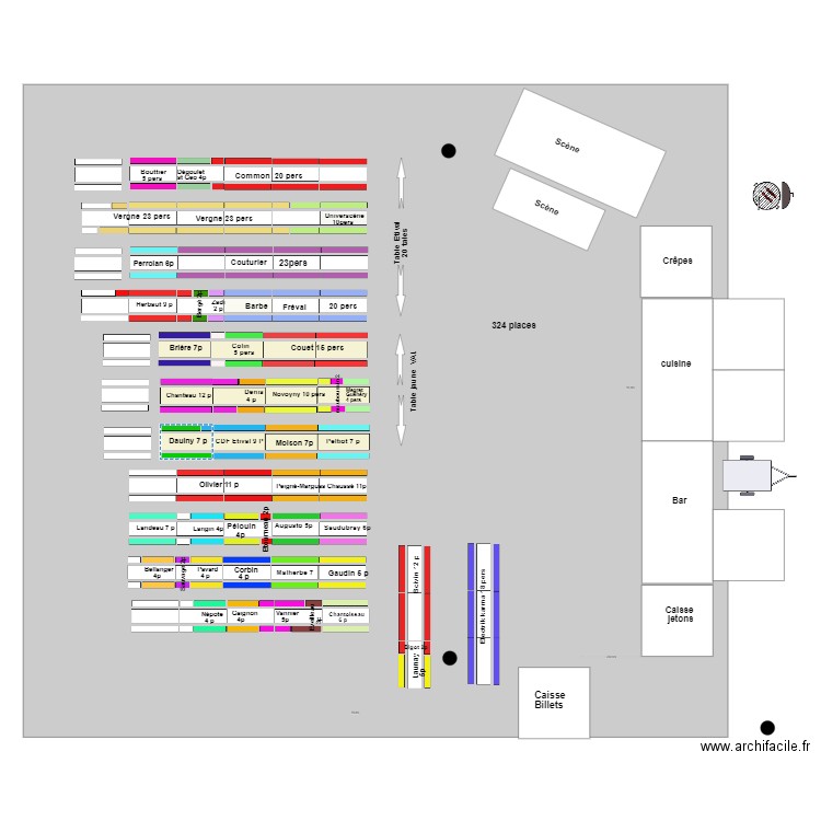 fdlm. Plan de 0 pièce et 0 m2