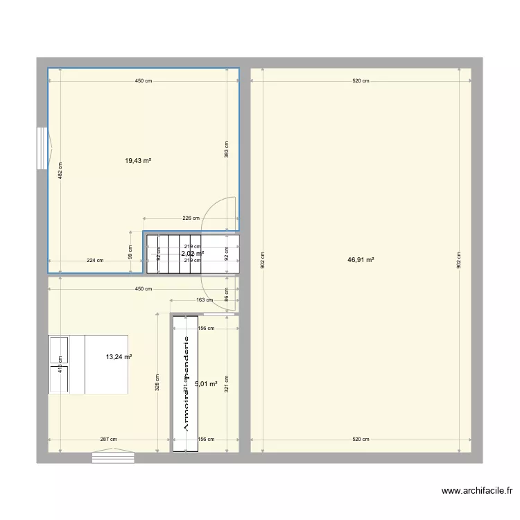 maison max aur&eacute;lia 1er. Plan de 