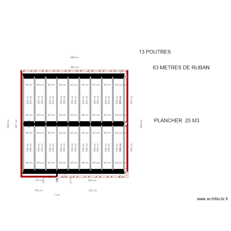 POUTRE CAVE. Plan de 0 pièce et 0 m2