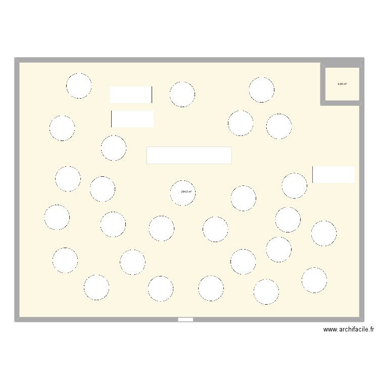 Plan de Table. Plan de 0 pièce et 0 m2
