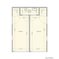 20 pieds double Strebelle