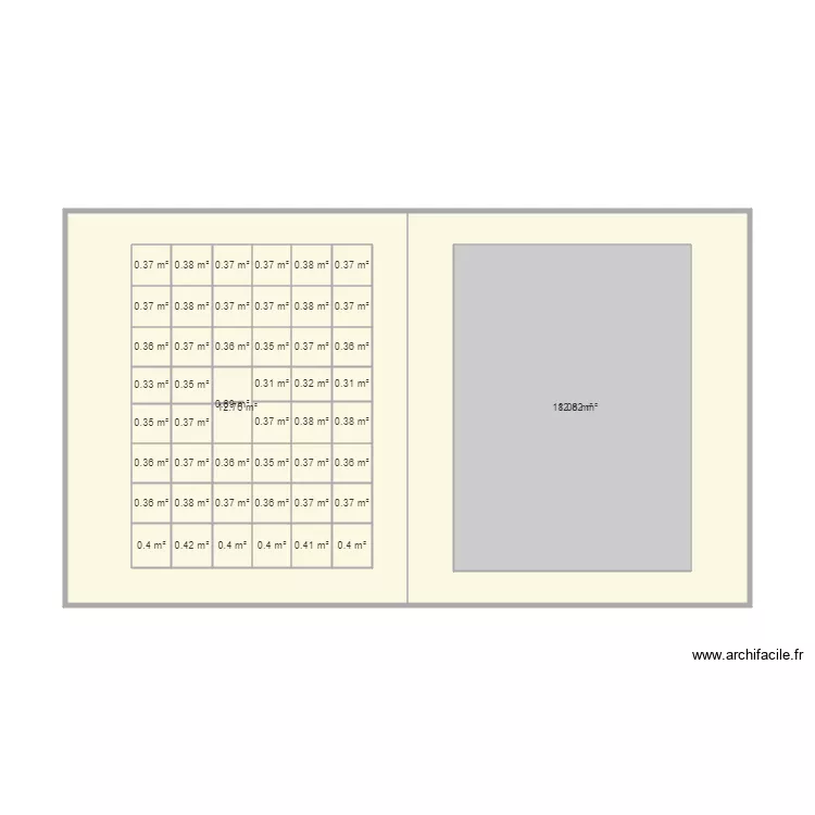 Mas Chabert 1. Plan de 