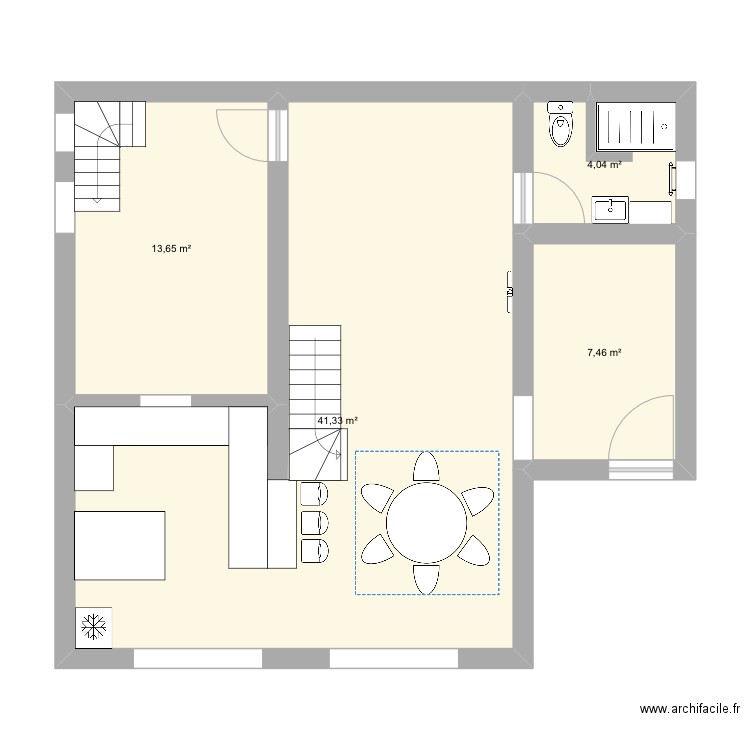 Maison 2022. Plan de 0 pièce et 0 m2
