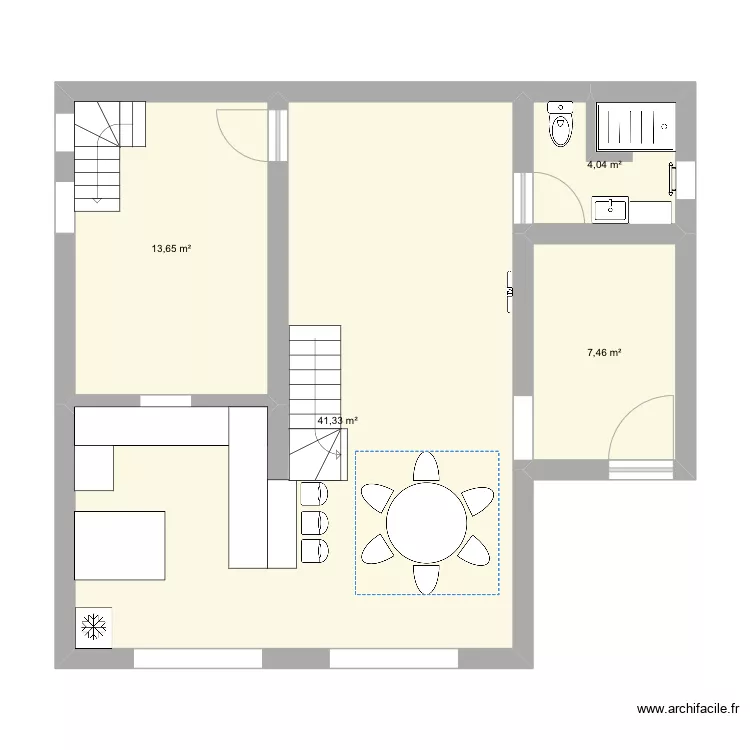 Maison 2022. Plan de 