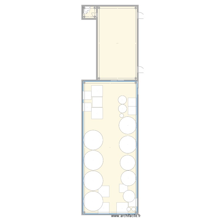 Château Langoiran. Plan de 0 pièce et 0 m2