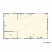 plan maison en court