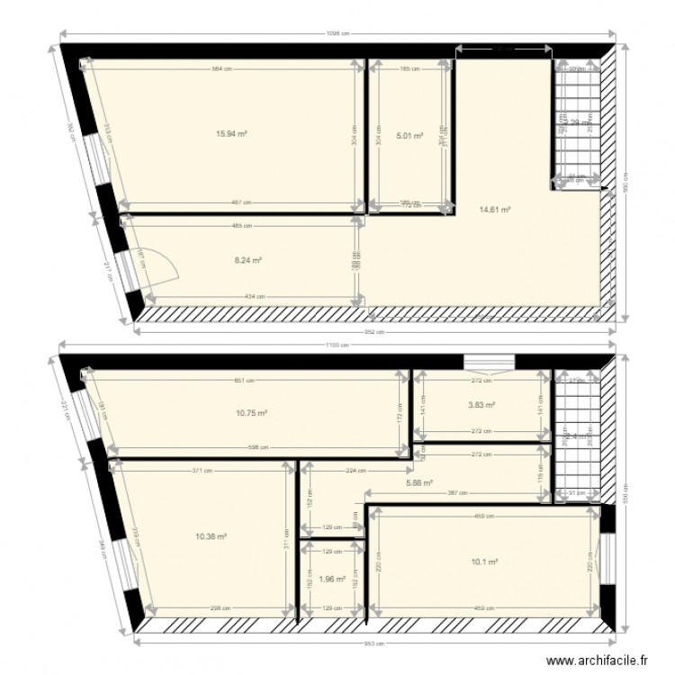 MATHONNAT. Plan de 0 pièce et 0 m2