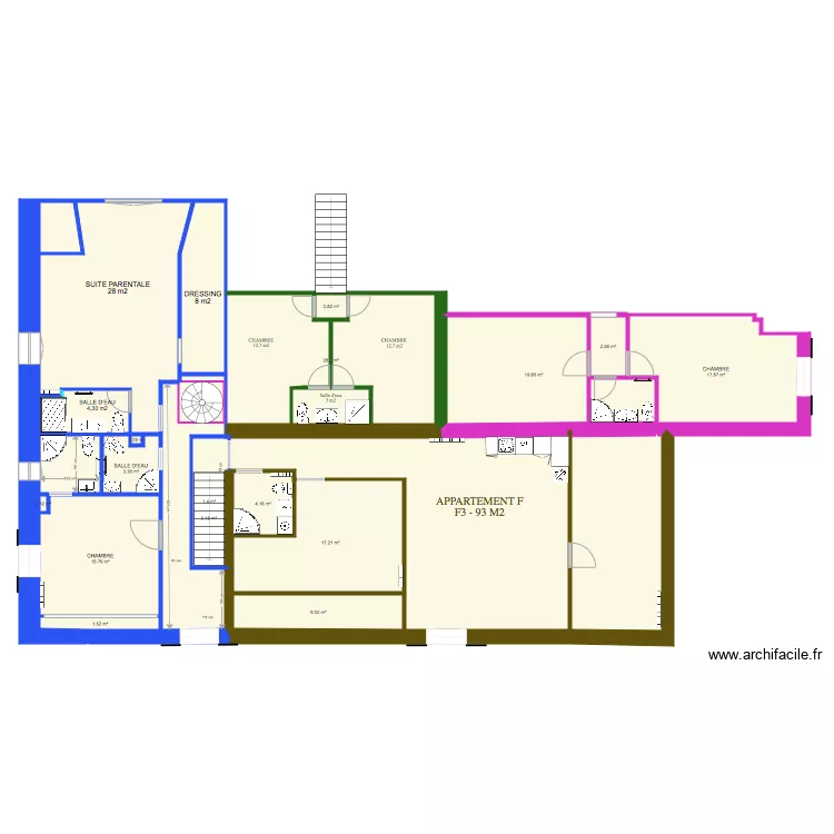 Plan 1er Résidence Joussac. Plan de Plan 1er Résidence Joussac. Plan de