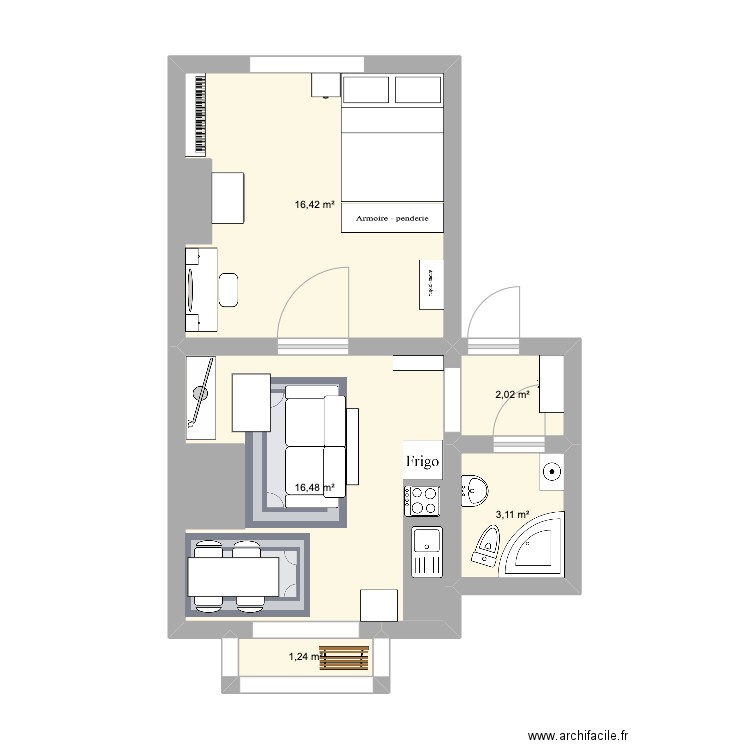 211. Plan de 0 pièce et 0 m2
