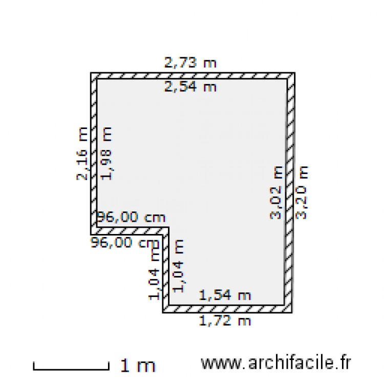 salle de bain. Plan de 0 pièce et 0 m2