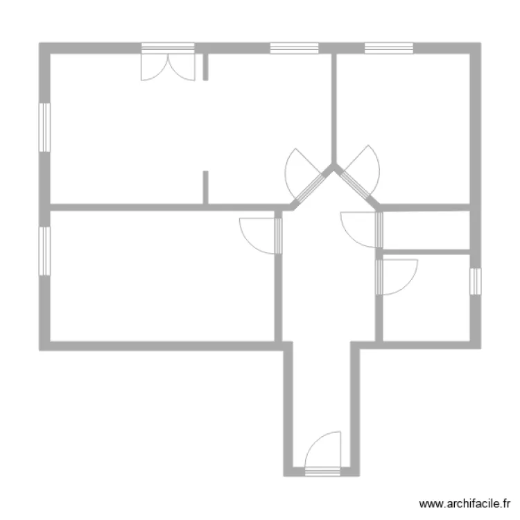 BAUER VILLE 2. Plan de 