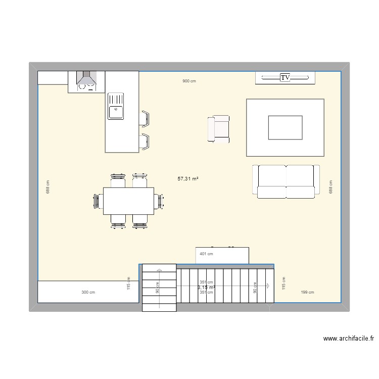 maison vincent. Plan de 0 pièce et 0 m2