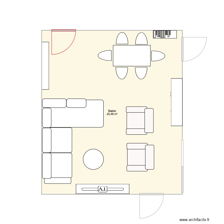 Home. Plan de 0 pièce et 0 m2