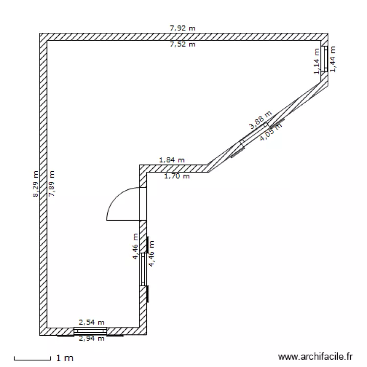 65-1AA. Plan de 