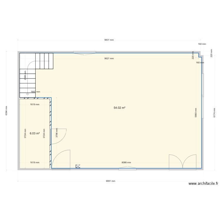 Maison. Plan de 0 pièce et 0 m2